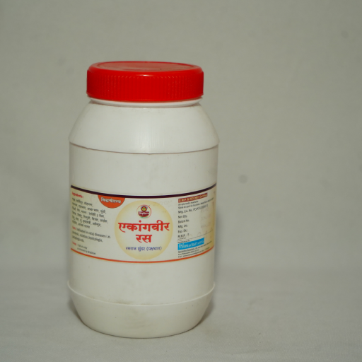 Ekangvira  Rasa 30 tab  Pakshaghat,Ardit,Dhanurvat,Grudhrasi,Vishwachi,Avabahuk, Sarv vatvyadhi